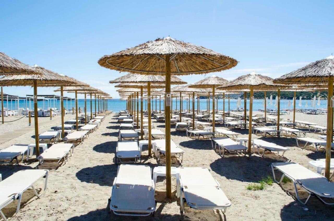 Renovated Apt 100M From Beach Wifi Ac Anavyssos Bagian luar foto